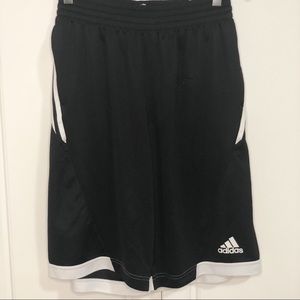 Adidas Men Black Short Climalite 3 stripes